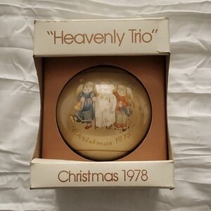 Heavenly Trio 1978 Christmas Ornament